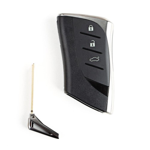 Lexus Smart Key Shell 4 Buttons for Lonsdor FT02 PH0440B FT08-H0440C Smart Key PCB with Logo