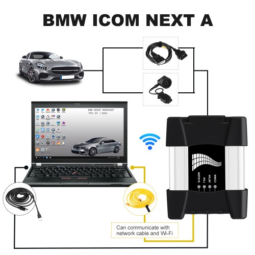 [Pre-Order] BMW ICOM NEXT A + B +C Wi-Fi New Generation of ICOM A2 Supports V2021.09 BMW ICOM Software