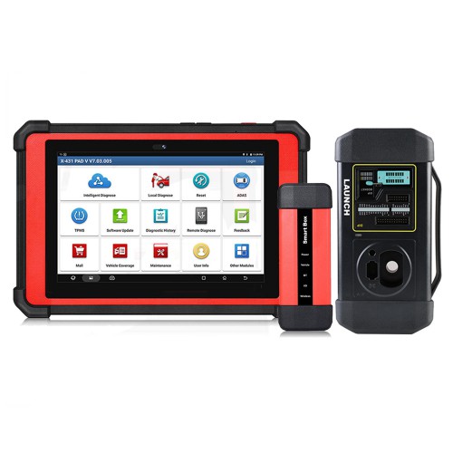 Launch X431 PAD V (PAD 5) Universal Diagnostic System with Smart Box 3.0 & ADAS Calibration Buy X431 PAD7 Instead