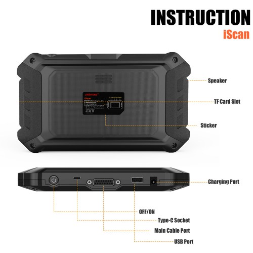 OBDSTAR iScan Harley Davidson Motorcycle Diagnostic Tool and Key Programmer Supports Key Programming till Year 2022/2023