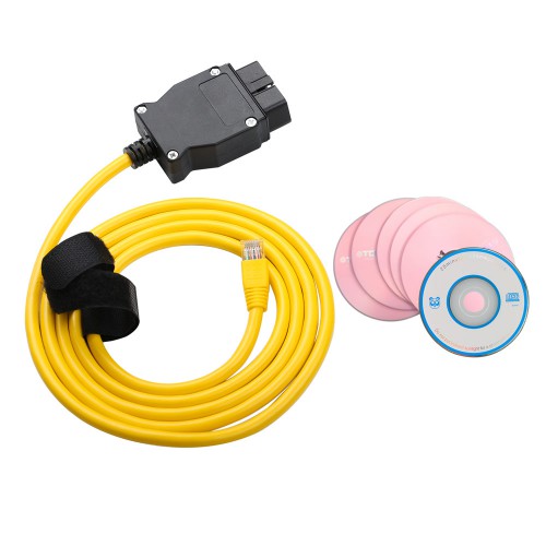 ENET (Ethernet to OBD) Interface Cable for BMW E-SYS ICOM Coding F-series