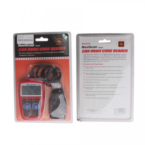 Latest Autel MaxiScan MS309 Universal OBD2 Scanner Check Engine Fault Code
