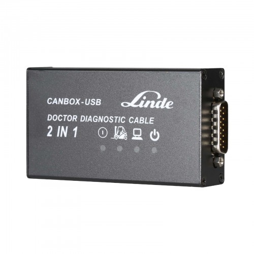 2016V Linde Canbox and Doctor USB Diagnostic Tool  2 in 1 Truck Scanner