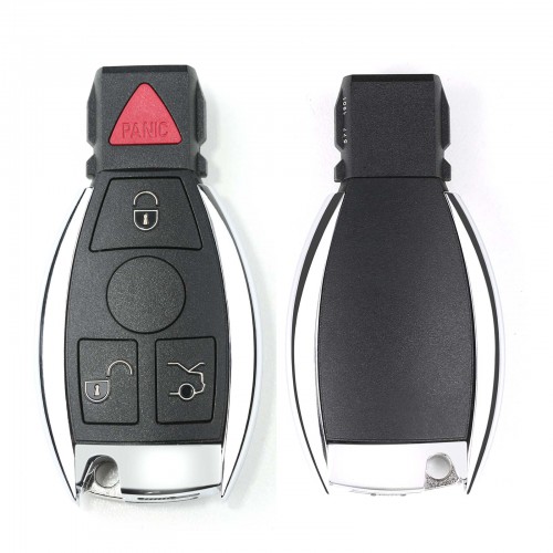 Benz Smart key Shell 4 Button with the Plastic