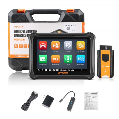 2022 OTOFIX D1 Bi-directional Diagnostic Scanner Supports ECU Coding, Key Coding and 30+ Service Functions