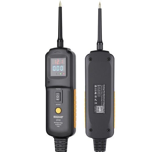 JULY MEGA SALE [EU UK US Ship No Tax] GODIAG GT101 4 in 1 DC 6-40V Circuit Tester Power Probe Relay Tester and Fuel Injector Cleaner with LED Display