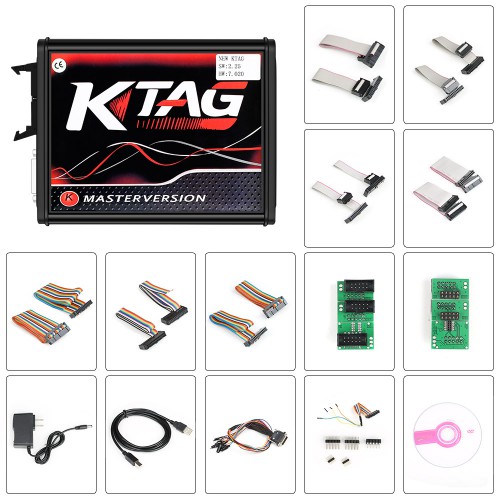 2023 Bundle Package PCMTuner ECU Programming Tool with Kess V2 5.017 Red PCB Online Version and Ktag 7.020 Red PCB