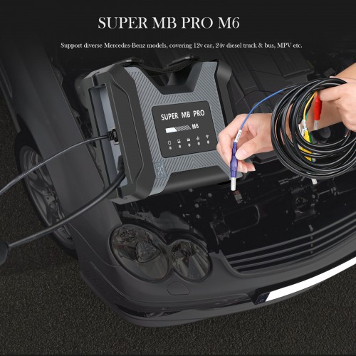[SHIP FROM EU NO TAX] 2022 DOIP SUPER MB PRO M6 Full Package Wireless Star Diagnosis Tool Supports Original Benz Software