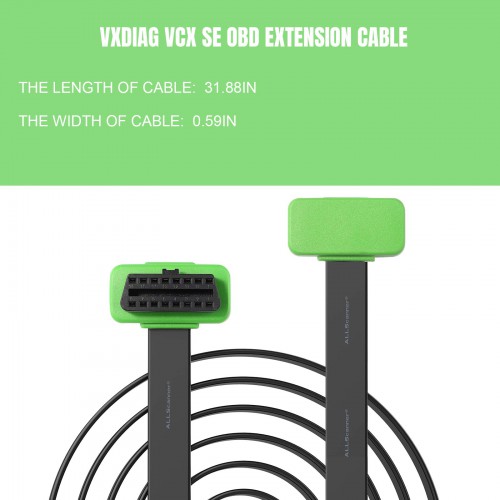 VXDIAG VCX SE OBD Extension Cable For VXDIAG VCX SE, LAUNCH X431 V, AUTEL AP200, Original Main OBD 2 Extended Connector 16Pin Male To Female