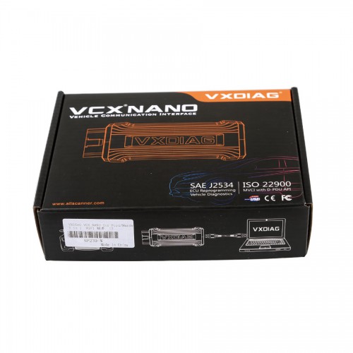 [US Ship No Tax] Wifi VXDIAG VCX NANO 2 in 1 Diagnostic Tool Ford IDS V129 Mazda IDS V129 Free Update Online Supports Forscan FJDS FDRS