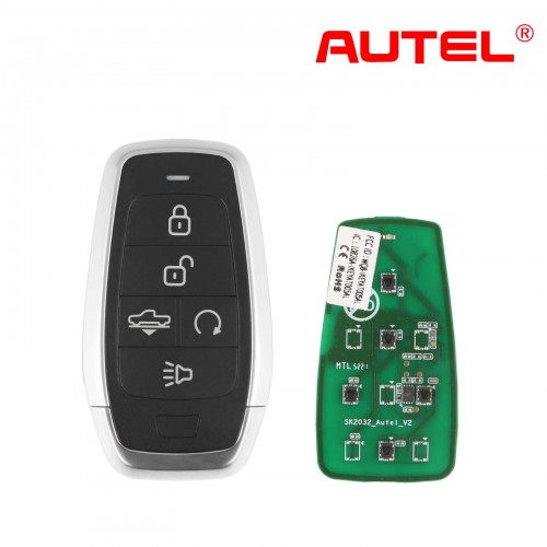 AUTEL IKEYAT005AL 5 Buttons Universal Smart Key Remote Start / Air Suspension 10Pcs/set