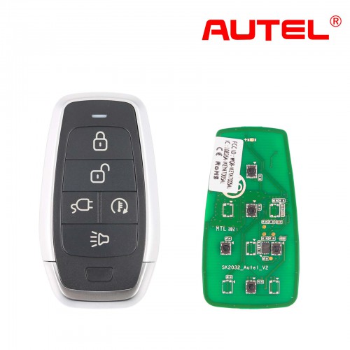 AUTEL IKEYAT005DL 5 Buttons Universal Smart Key EV Charge / Remote Start 5Pcs/set