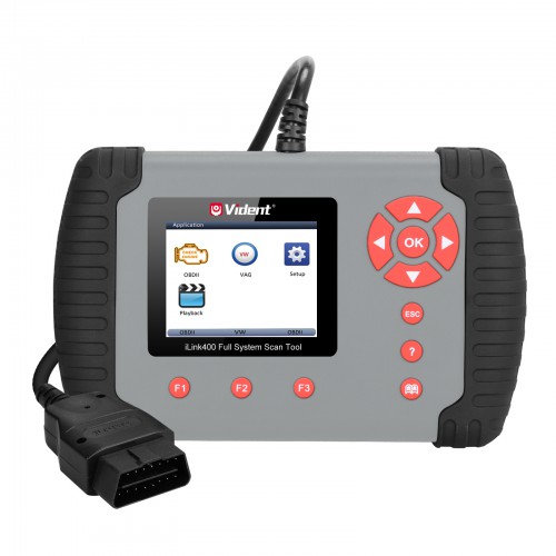 Vident iLINK400 Renault OBDII Diagnostic Scanner Full System OE-Level SRS Scan Tool