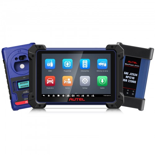 Autel MaxiIM IM608 II All-in-one Key Programmer 1 Year Free Update without IP Limitation with & 2pcs OTOFIX Watches