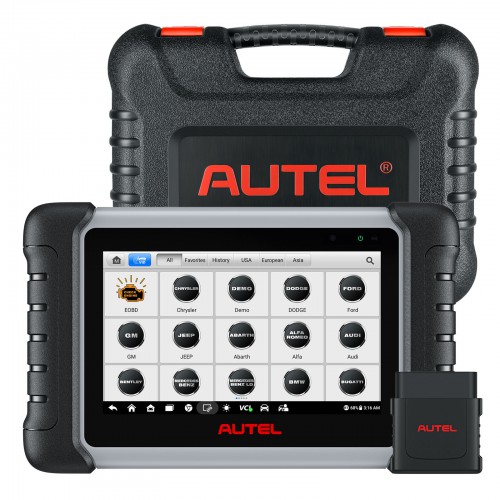 2023 Autel MaxiCOM MK808BT PRO Android 11 Full Bi-Directional Car Diagnostic Scan Tool Supports BT506, 28+ Services, FCA AutoAuth