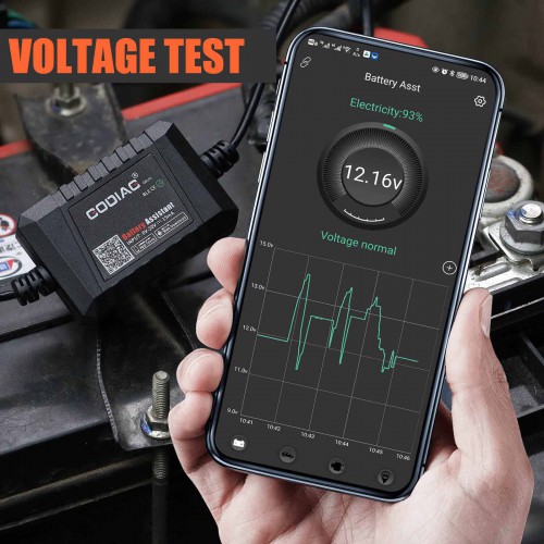 GODIAG GB101 Battery Assistant Blue Tooth 4.0 Wireless 6~20V Automotive Battery Load Tester Diagnositic Analyzer Monitor for Android & iOS