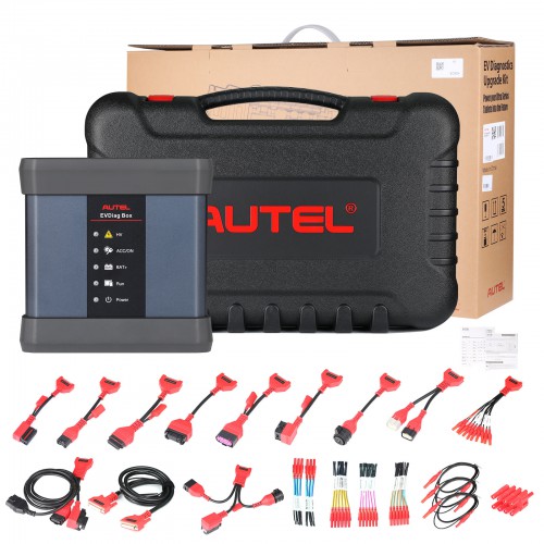 Autel MaxiSYS Ultra EV Diagnostics Upgrade Kit and 5-in-1 VCMI, Topology Map 2.0, 40+ Service, ECU Programming Upgrade of MS909EV