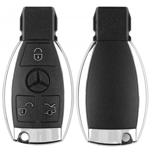 Original CG MB 08 Version Keyless Go Key 2-in-1 315MHz/433MHz with 3 Button 4 Button Shell with Panic for Mercedes W164 W221 W216 from 2005-2010