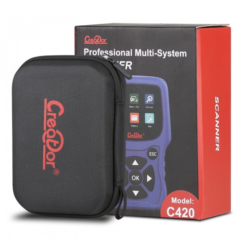 Creator C420 BMW OBDII Code Reader 4G Memory Support Multi-languages Supports BMW 2001-2021