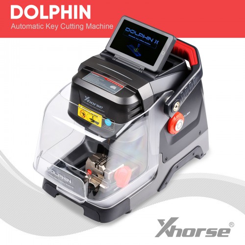 Original Xhorse Dolphin II XP005L Key Cutting Machine with Adjustable Touch Screen