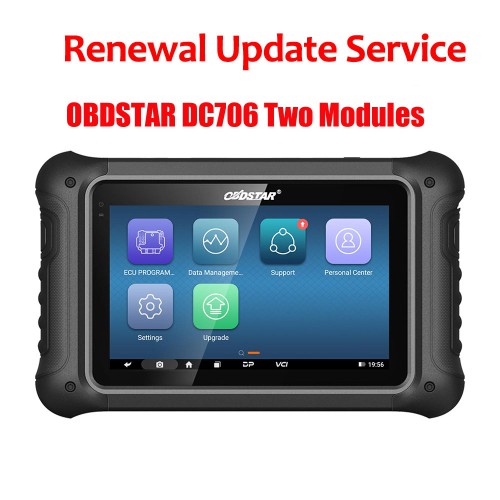 One Year Software Subscription for OBDSTAR DC706 with Two Modules Software