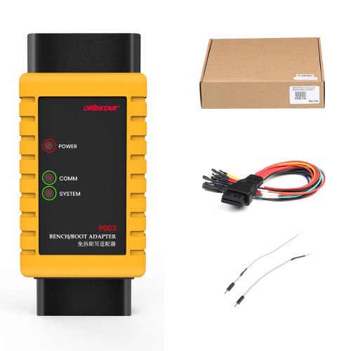 OBDSTAR DC706 Full Version ECU TCU BCM Cloning Tool with P003+ Adapter for Car and Motorcycle by OBD, Bench or Boot