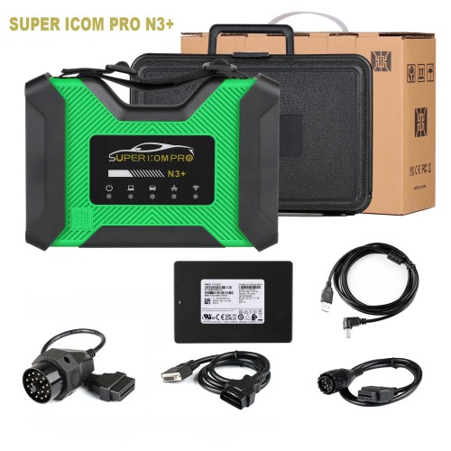 SUPER ICOM PRO N3+ Full Configuration for BMW with V2024.03 BMW Software with Engineers Programming Win10
