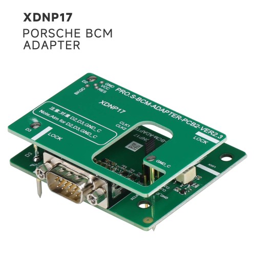 Xhorse XDNP17CH Solder Free Adapter for Porsche BCM Used with VVDI Mini Prog & Key Tool Plus