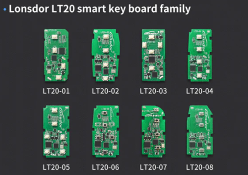[Pack of 4] Lonsdor LT20 Series Smart Keys 4 Pcs Get a Free BSKG Smart Key Generator