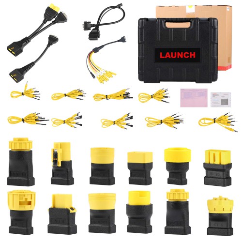 [With Authorization] Heavy Duty Truck Software License Renew Card and Adapters for Launch X431 Pro5, PAD V and PAD VII