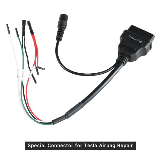Launch X431 Tesla Airbag Repair SRS Crash Data Reset Designated Connector