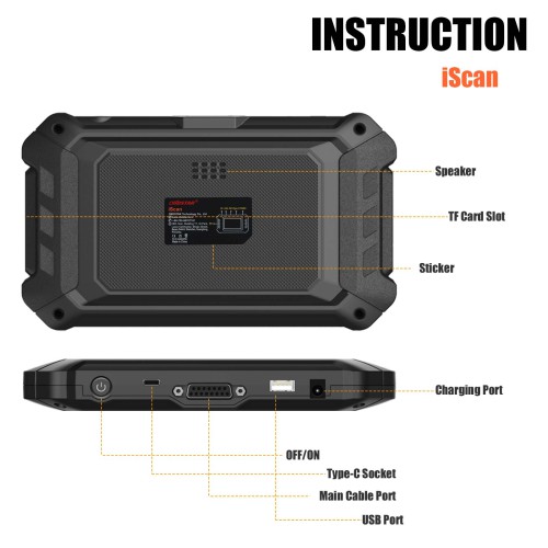 OBDSTAR iScan MERCURY MARINE Diagnostic Tool Supports DFI 2, Optimax, Seapro, Verado, 40HP-300HP Engines