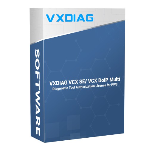 VXDIAG Multi Diagnostic Tool Software License for PW3