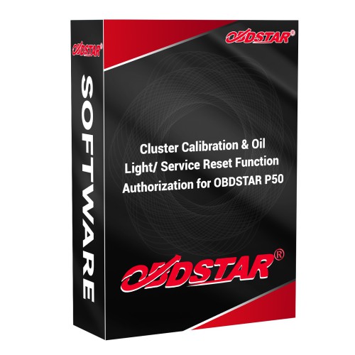 [Online Activation] Mileage Correction & Oil Light/ Service Reset Function Authorization for OBDSTAR P50