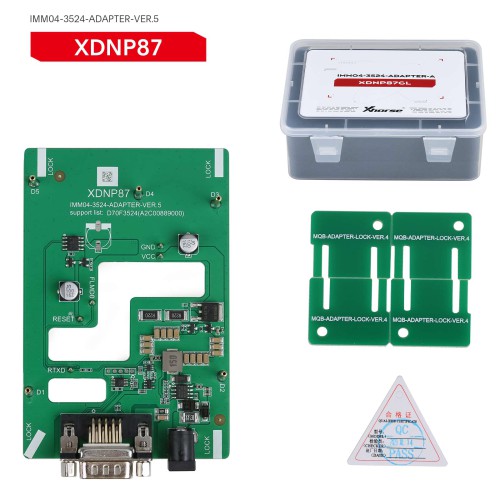 Xhorse VAG MQB48 NEC35XX License with MQB48 XDNPM3GL No Soldering 13 Full Set Adapters Supports  Key Adding All Keys Lost