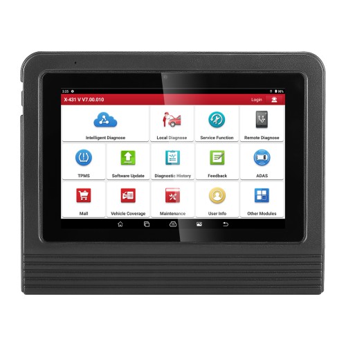 2024 Launch X431 V 5.0 8-inch Tablet EU&UK Version with DBScar VII Supports CAN FD DoIP