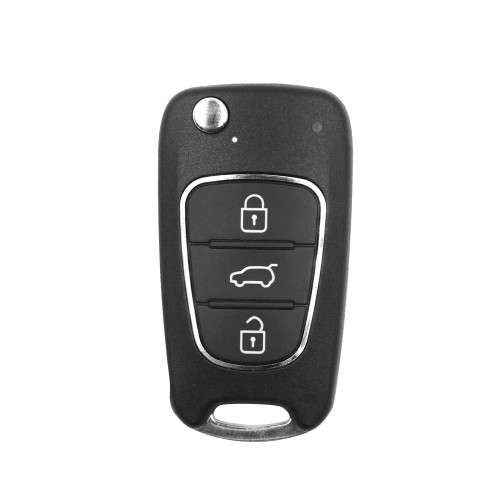 [5Pcs/Set] Xhorse XKHY02EN Wire Remote Key Hyundai Flip 3 Buttons English