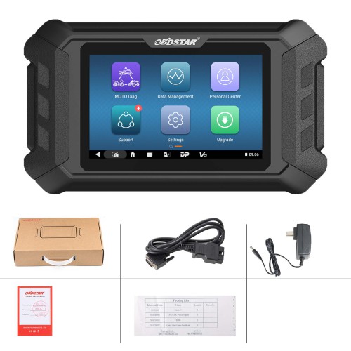 OBDSTAR iScan Triumph Motorcycle Diagnostic Scanner & Key Programmer Supports Spanish