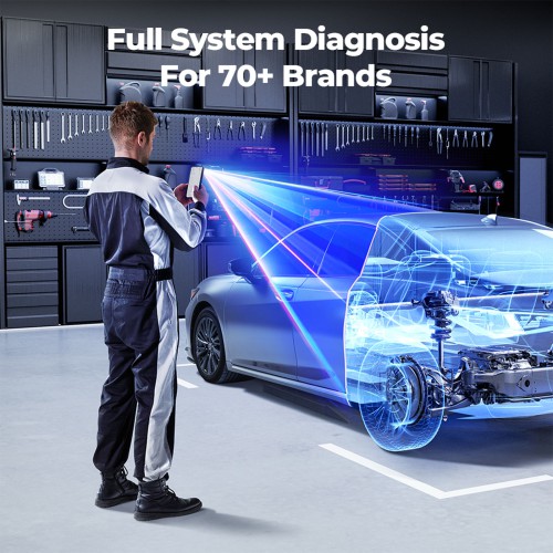TOPDON TopScan Pro Mid-level Diagnostic Tool with 13 Reset Functions Full System Diagnosis for 70+ Brands Supports iOS&Android