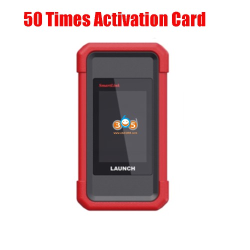 [50 Times Activation Card for SmartLink C] Launch Smartlink Remote Diagnosis Renewal Card 50 Connections