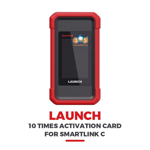 [10 Times Activation Card for Smartlink C] Launch Smartlink Remote Diagnosis Renewal Card 10 Connections