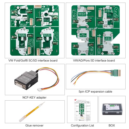 Yanhua ACDP Module 44 VW MQB49 5C 5D IMMO Module with License A60A for VW Audi Porsche 5C/5D IMMO Key Programming
