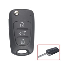 5pcs/lot Kia Sportage modified flip remote key shell 3 button