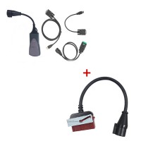 Best Price Diagnostic Tool for Lexia-3 Citroen/Peugeot With 30 Pin Cable for Lexia-3 (Round Interface)