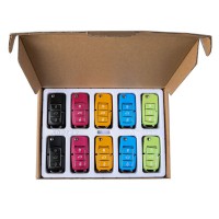 XHORSE VVDI2 Volkswagen B5 Special Remote Key 3 Buttons 10pcs/lot (Black, Red, Yellow, Blue and Green)