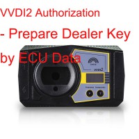 VVDI2 Authorization - Prepare Dealer Key by Ecu Data/V-A-G Copy 48 Transponder by OBDII