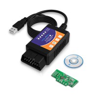 [Ship from US] KOLSOL ELM327 USB V1.5 with Switch modified for Ford ELMconfig Forscan CH340+25K80 chip HS-CAN / MS-CAN
