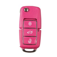 XHORSE XKB502EN Wire Universal Remote Key B5 Style 3 Buttons for VW VVDI Key Tool English Version 5pcs/lot