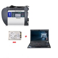 DOIP MB SD C4 PLUS Connect Compact C4 Star Diagnosis with V2021.12 Software SSD Plus Lenovo X220 I5 4GB Laptop