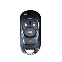 Xhorse XKBU02EN Wire Flip Universal Remote Key Buick Style 4 Buttons for VVDI VVDI2 Key Tool